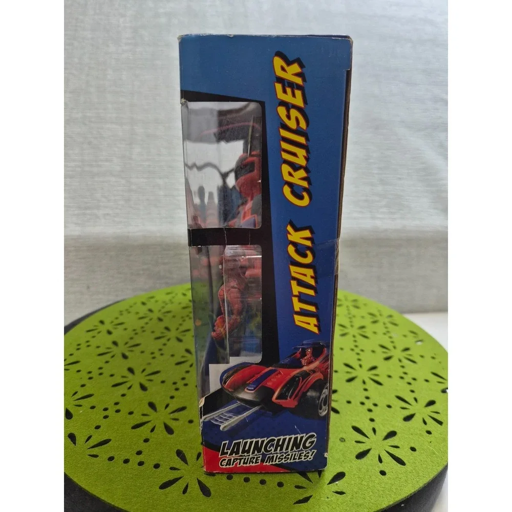 Hasbro Marvel Spider-Man Attack Cruiser Car Vehicle & Spider-Man Figure Toy